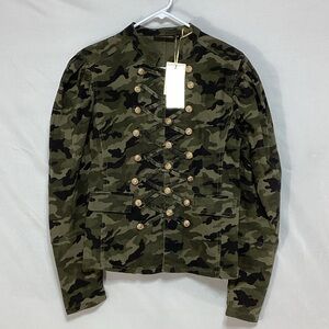 NWT Camouflage Military Style Women's Jacket size medium